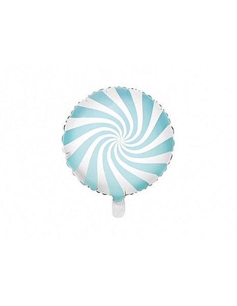 Ballon Sucette Bleu pastel - 35 cm