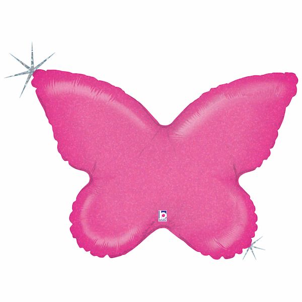 Ballon Papillon Rose 76 cm - Grabo - Crealoca