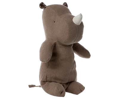 Rhino Medium - Light brown, Maileg, Peluche, Cadeau