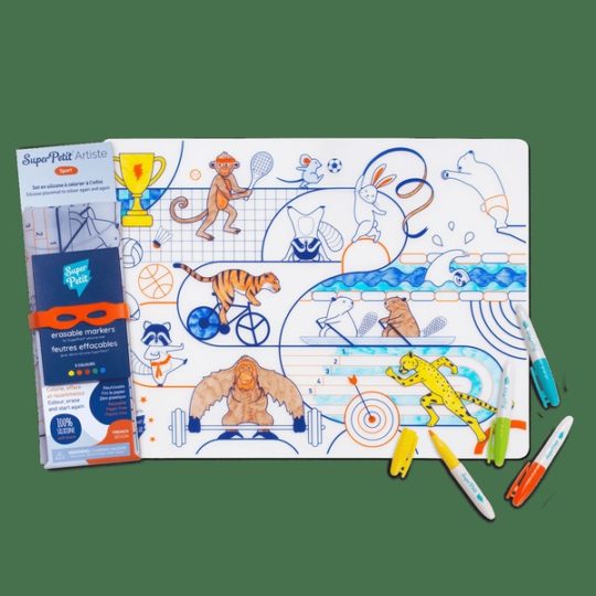 Set à colorier silicone Jeux Olympiques Paris 24 , Enfant, Coloriage, Créativité, Jeu