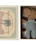 Bébé souris - Sleepy/wakey dans sa boite - New Blue, Maileg, Enfant, Jeu, Décoration, Cadeau de naissance