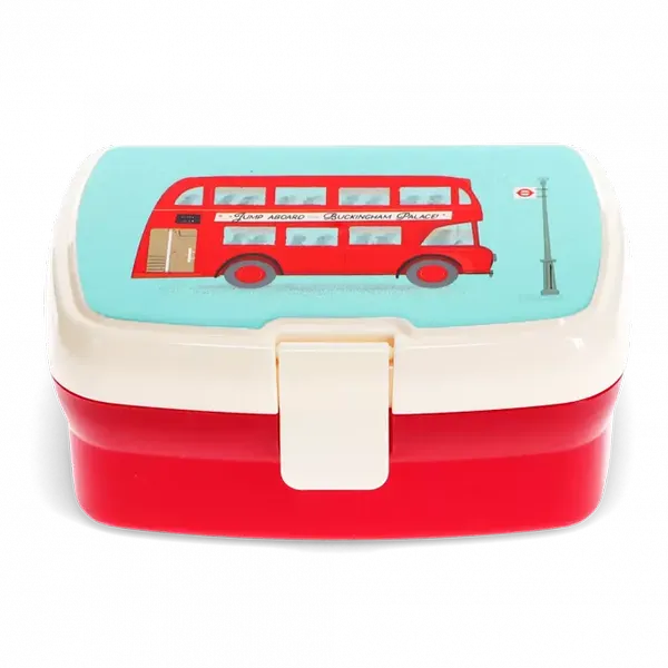 Boîte À Lunch "Routemaster Bus" Avec Plateau, Rex London, Ecole, Gouter, Enfant, Style