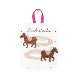 Barrettes Country Horse x2 , Rockahula Kids, Barrettes, Fille, Style, Accessoire cheveux