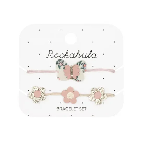 Bracelets Flora Butterfly x2, Rockahula Kids, Bracelets, Fille, Coquette, Style