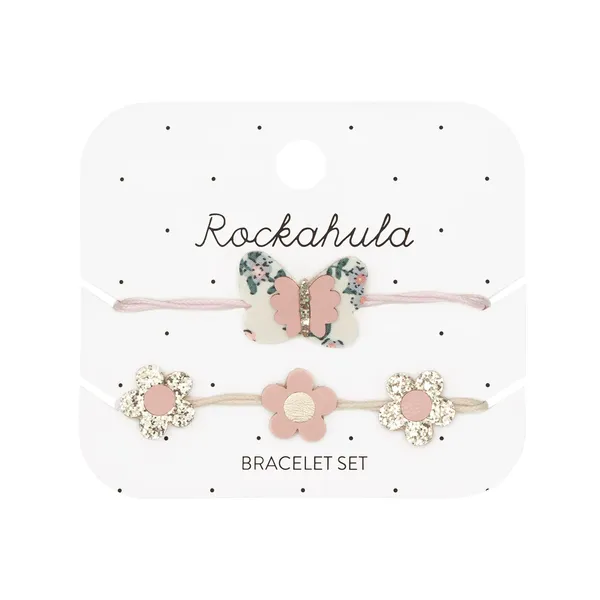 Bracelets Flora Butterfly x2, Rockahula Kids, Bracelets, Fille, Coquette, Style