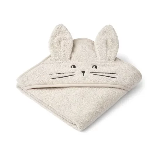 Cape de bain Albert Rabbit - Sandy, Liewood, Enfant, Bain, Plage, Soleil, Pratique