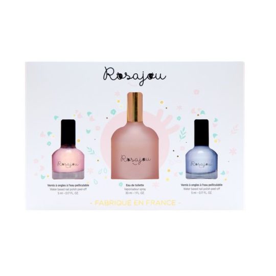 Coffret Eau de toilette et 2 vernis Ballerine et Cool, Rosajou, Fille, Maquillage, Vernis, Parfum