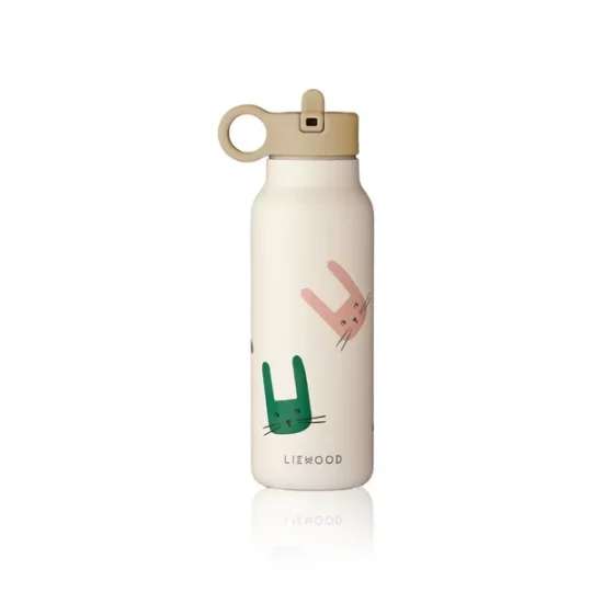 Gourde Isotherme Falk 350 ml - Bunny/sandy, Liewood, Enfant, Promenade, Ecole, Stylé, Pratique, Isotherme