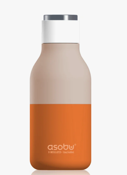 Gourde Pastel Orange 460ml, Asobu, Adulte, Gourde, Café, Thé, Travail, Fun, Fonctionnelle