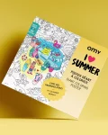 Poster à colorier - I love Summer, Omy, Enfant, Coloriage, Famille, Fun, Loisir Créatif