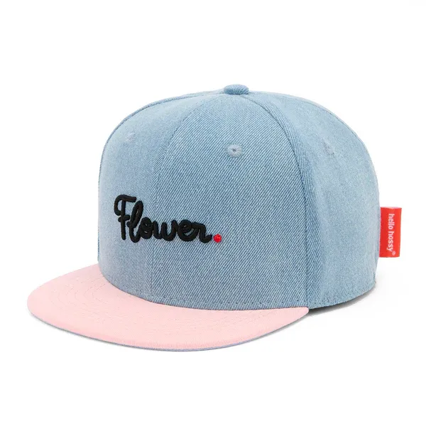 Casquette Maman Jean Flower - 54/56 cm, Hello Hossy, Casquette, Soleil, Vacances, Protection, Maman