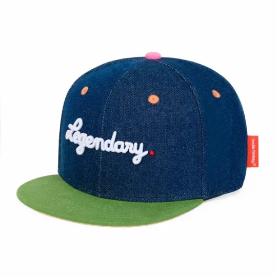 Casquette Jean Legendary - 2-5 ans, Hello Hossy, Vacances, Protection, Soleil, Style, Fun