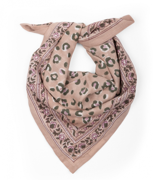 Petit foulard - Bengal Nougat, Bindi Atelier, Accessoire, Adulte, Enfant, Style