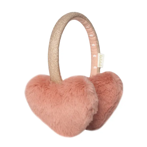 Cache oreilles Fluffy Heart, Rockahula Kids, Fille, Chaud, Hiver, Cache oreille, En beauté, Utile, Indispensable