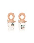 Lot de 2 tétines grignoteuses Miranda - Peach/Sea Shell, Liewood, Grignoteuse, Bébé, Diversification, Cadeau de naissance, Pratique