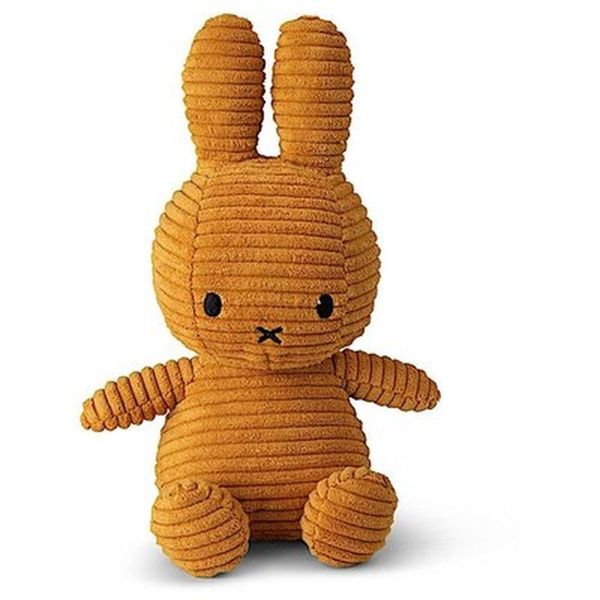 Lapin velours côtelé Cannelle, Miffy, Peluche, Cadeau de naissance, Bébé