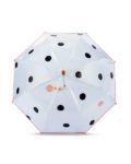 Parapluie enfant transparent Nara - Pois noir/rose corail, Anatole, Enfant, Pluie, Hiver, Stylé, Indispensable