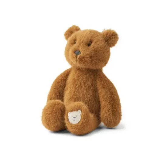 Peluche Binnie Bear - Golden Caramel, Liewood, Bébé, Cadeau de naissance, Peluche