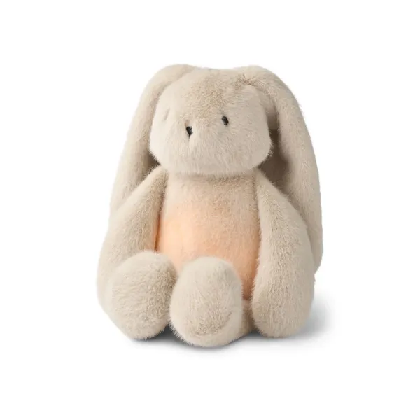 Peluche veilleuse Hattie Rabbit - Mist, Liewood, Peluche, Bruits blancs, Veilleuse, Cadeau de naissance