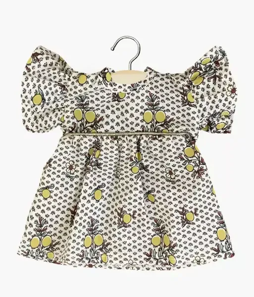 Robe Daisy en coton Antoinette - Las Amigas, Minikane, Poupée, Las Amigas, Vêtement, Jeu