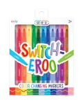 Lot de 12 feutres qui changent de couleur -Switch Eroo, Ooly, Enfant, Dessins, Coloriage, Fun, Créativité