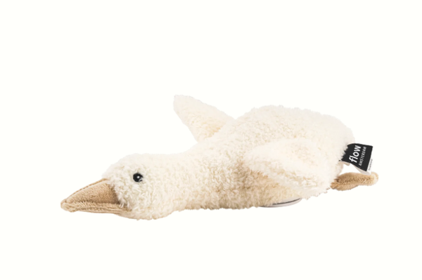 Peluche lumineuse Oie Beige, Flow Amsterdam, Veilleuse, Peluche, Bébé, Cadeau de naissance