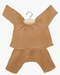 Ensemble Jana en gaze de coton cassonade, Minikane, Poupée, Gordis, Vêtements, Jeu, Enfant