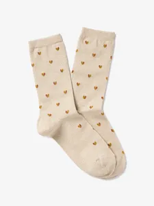 Chaussettes Love- Or - 36/40, Royalties, Chaussettes, Adulte, Fun, Hiver, Chaud, Made in France