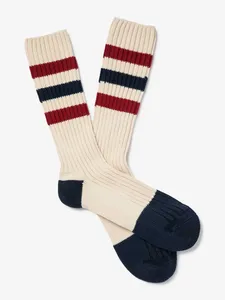 Chaussettes Nicklas - Denim - 40/45, Royalties, Chaussettes, Adulte, Hiver, Chaud, Confortables, Douces, Made in France