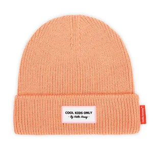 Bonnet Pop Apricot - +6 ans, Hello Hossy, Bonnet, Enfant, Protection, Froid, Hiver, Stylé