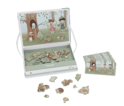 Puzzle magnétique - Forest Friends, Little Dutch, Jeu, Enfant, Cadeau, Eveil