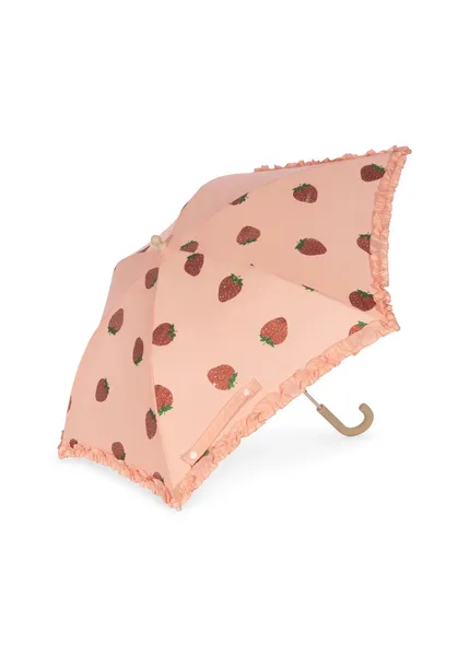 Parapluie à volants - Strawberry Glitter, Konges Slojd, Parapluie, Enfant, En promenade, Pluie