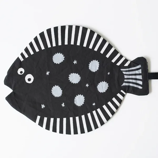 Jouet sensoriel - Poisson à froisser, Wee Gallery, Bébé, Eveil, Cadeau de naissance, Stimulation