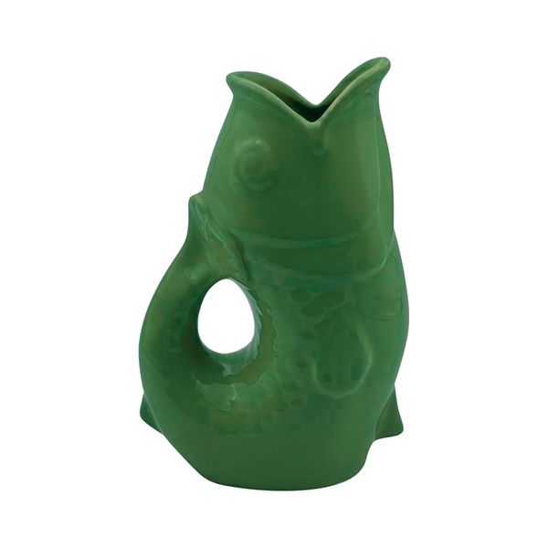 Vase céramique Poisson Vert - Grand modèle, Opjet, Décoration, Idée cadeau, Adulte, Vase